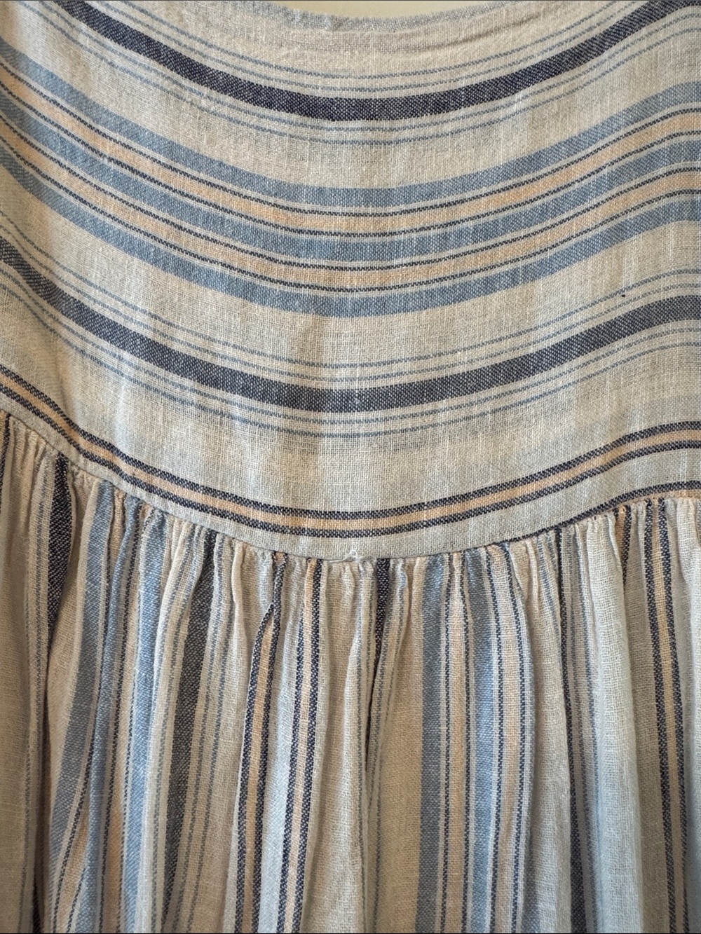 NWT Rails Blue & Cream Striped Maxi Dress, Medium ($198) - Picture 4 of 13